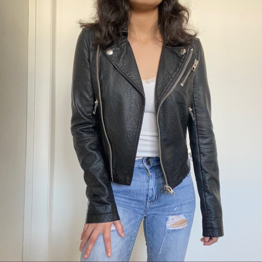American Eagle Faux Leather Jacket